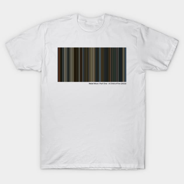 Rebel Moon: Part One (2023) - Every Frame of the Movie T-Shirt T-Shirt by ColorofCinema